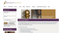 Desktop Screenshot of freemasonnetwork.org